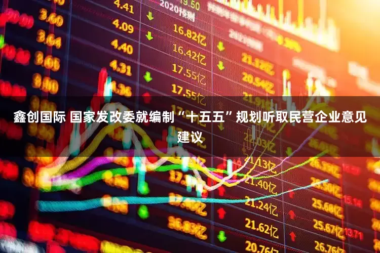 鑫创国际 国家发改委就编制“十五五”规划听取民营企业意见建议